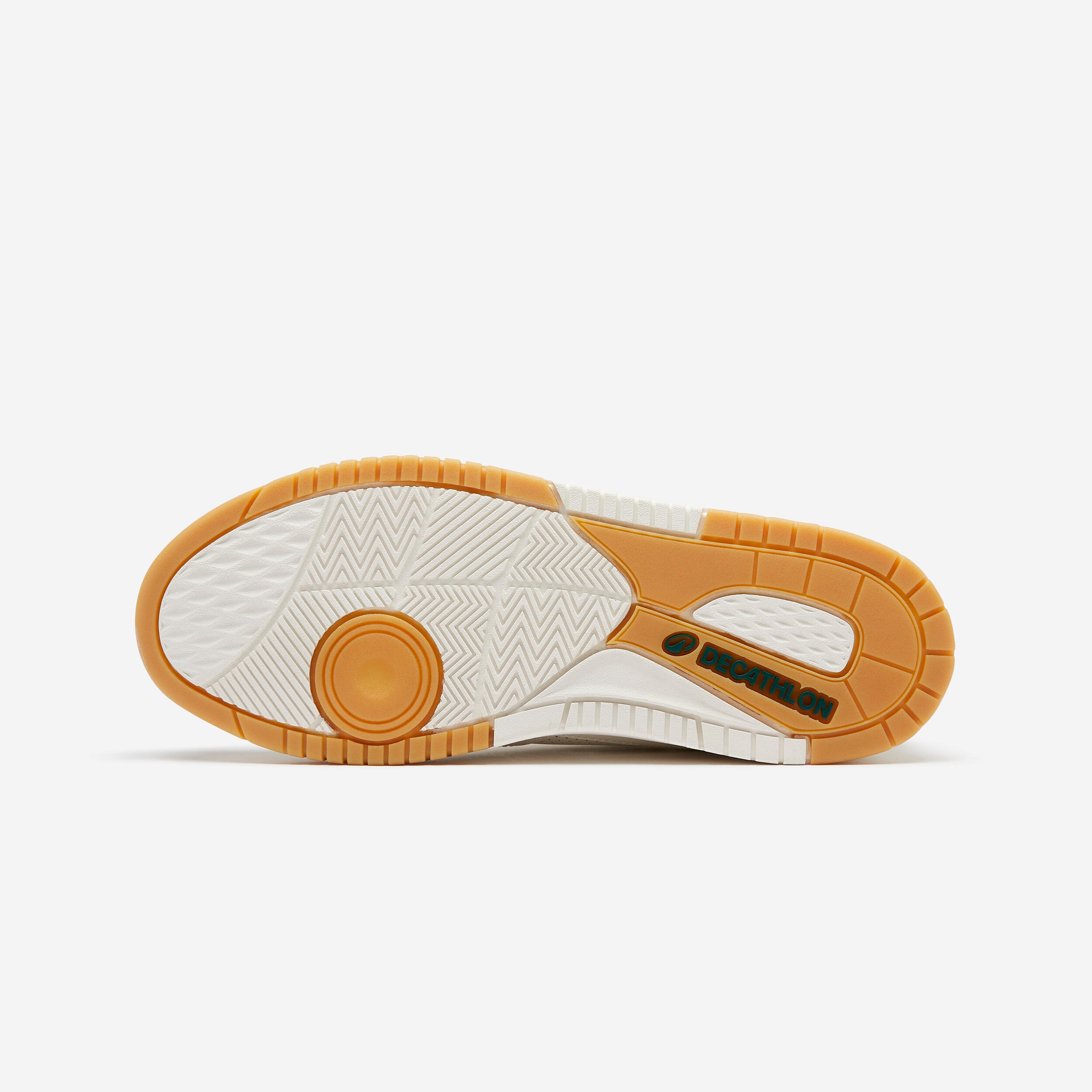DECATHLON Pánske tenisky CJ80 prírodno-tmavozelené 44 · záber 7