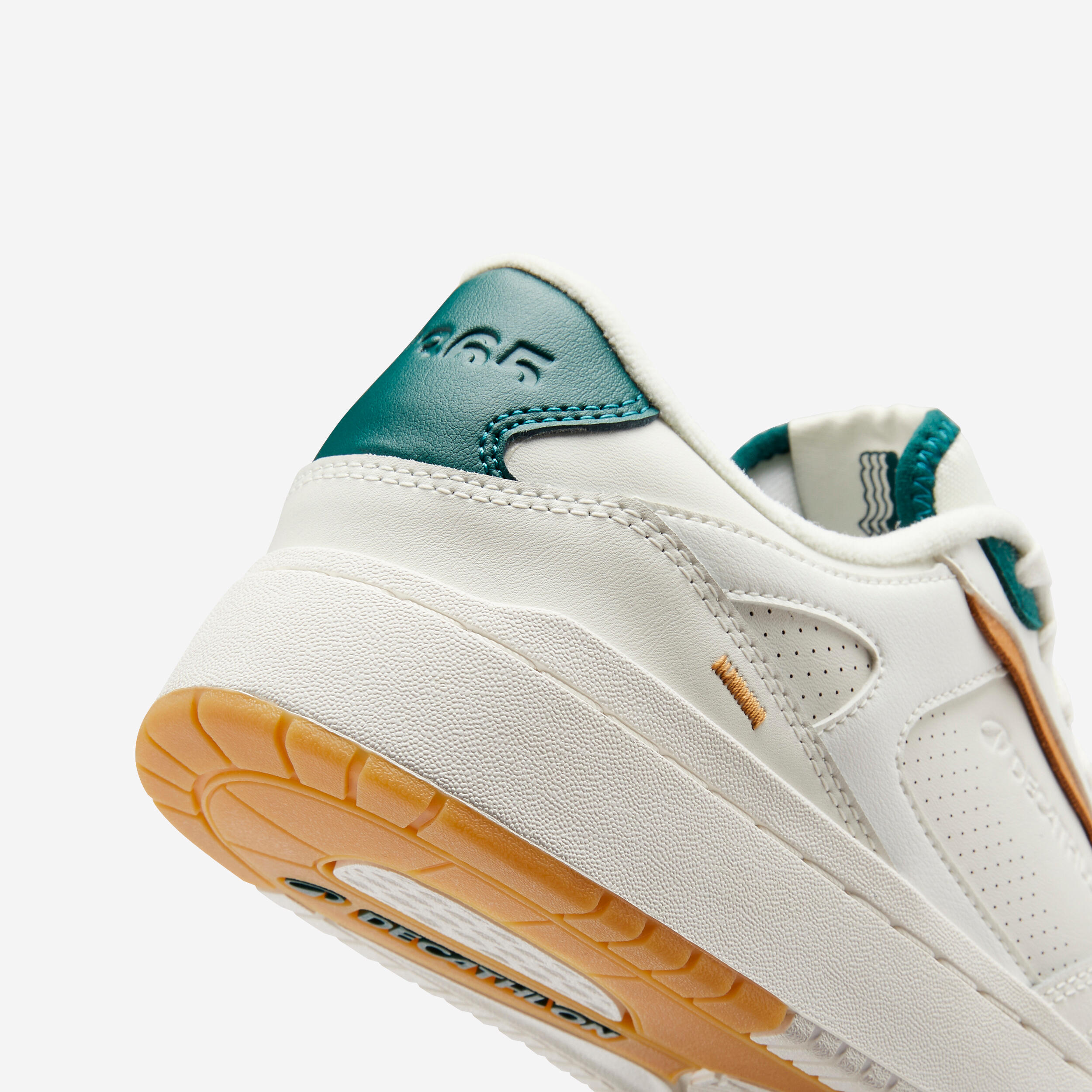 Sneakers CJ80 heren ecru/donkergroen 3/6