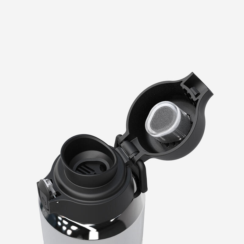 Bidon rowerowy Btwin 800 ml z inoxu