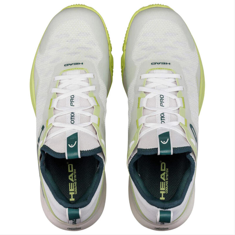 Chaussures de padel Adulte - Head Motion Pro Arturo Coello blanc lime