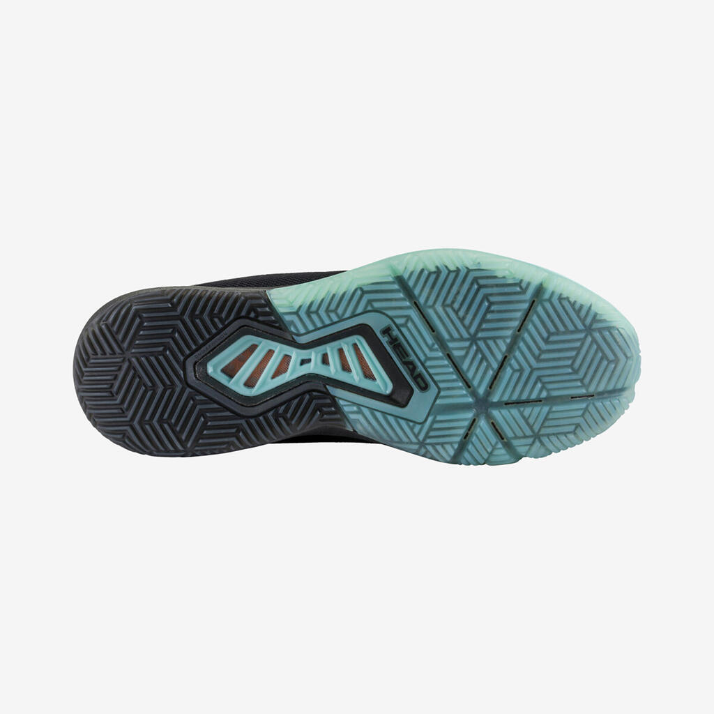 Women's Padel Shoes Motion Pro 2024 - Black/Turquoise