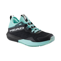 Padelschoenen voor dames Motion Pro 2024 zwart/turquoise