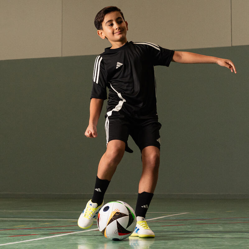 SAPATILHAS de Futsal Criança SUPER SALA BRANCO/Amarelo