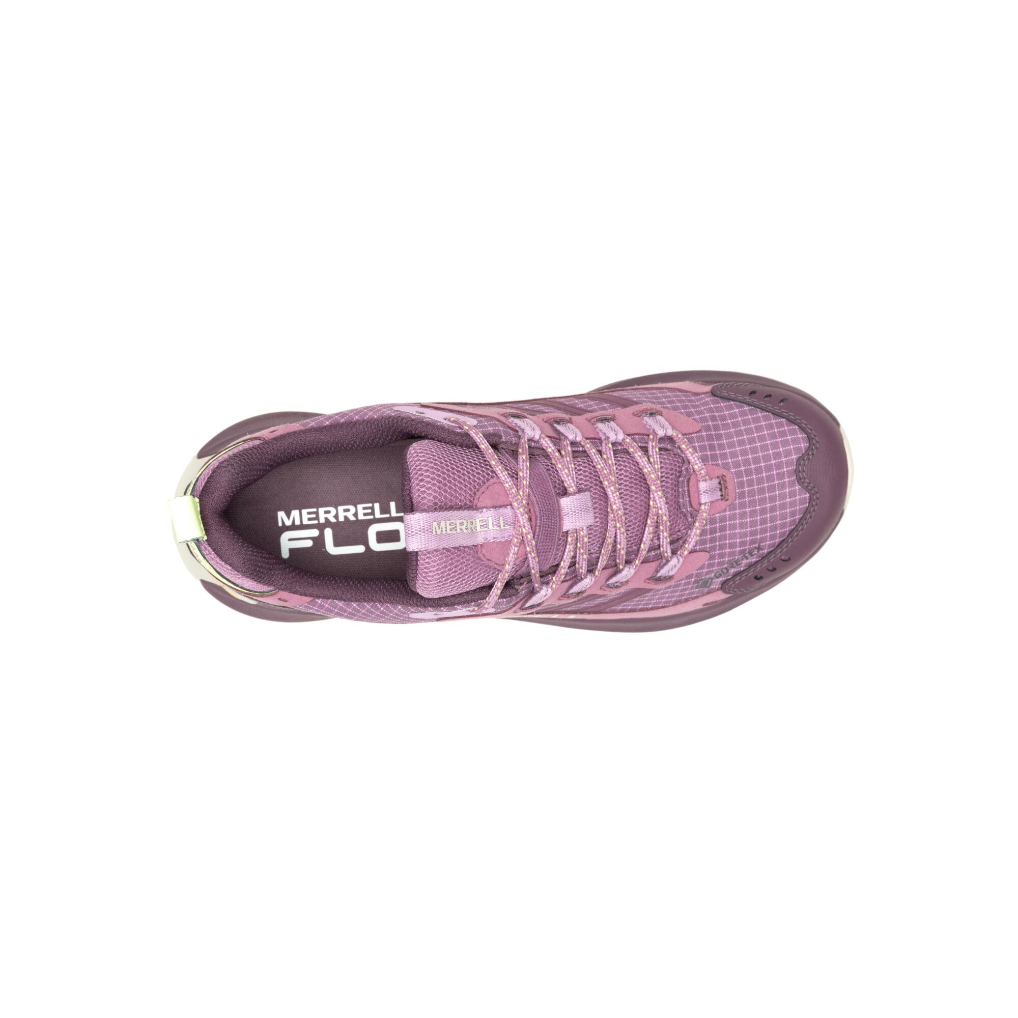 Scarpe montagna donna Merrell MOAB SPEED 2 GTX impermeabili malva 3/4