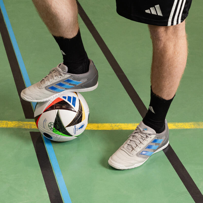 Ghete Futsal ADIDAS SUPER SALA Gri-Alb Adulți