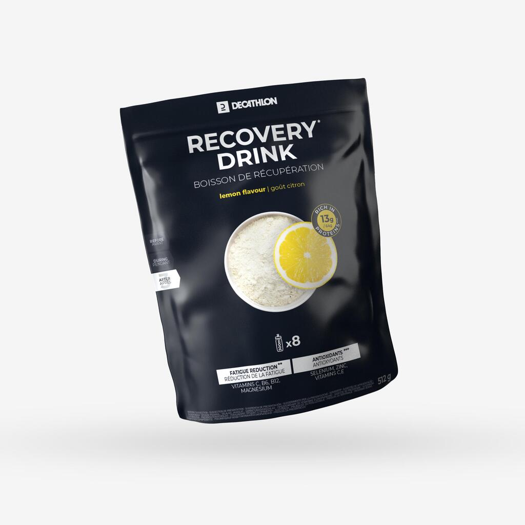 Napitek za regeneracijo v prašku z okusom limone RECOVERY (512 g)
