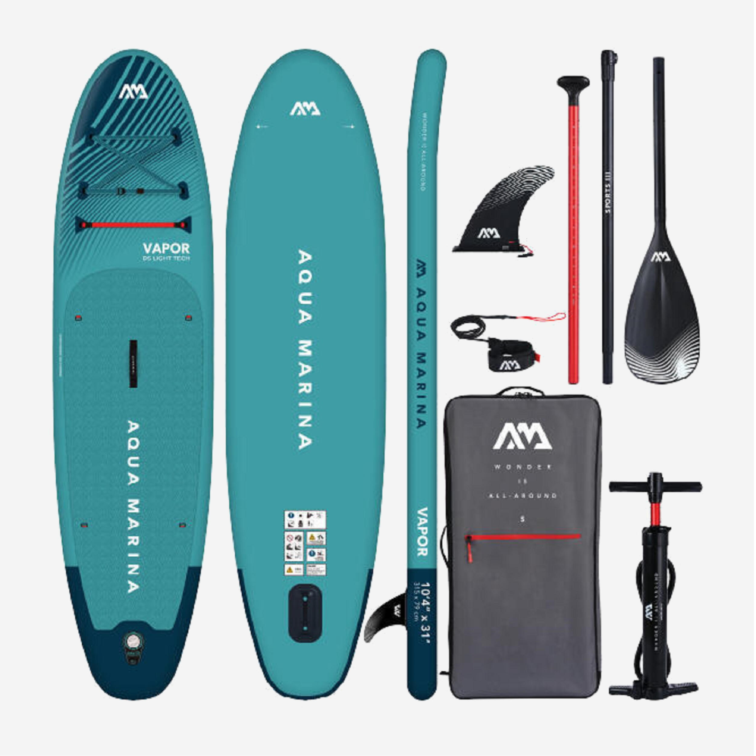 Aqua Marina Vapor stand-up paddle board package 10ft4/315cm 1/15