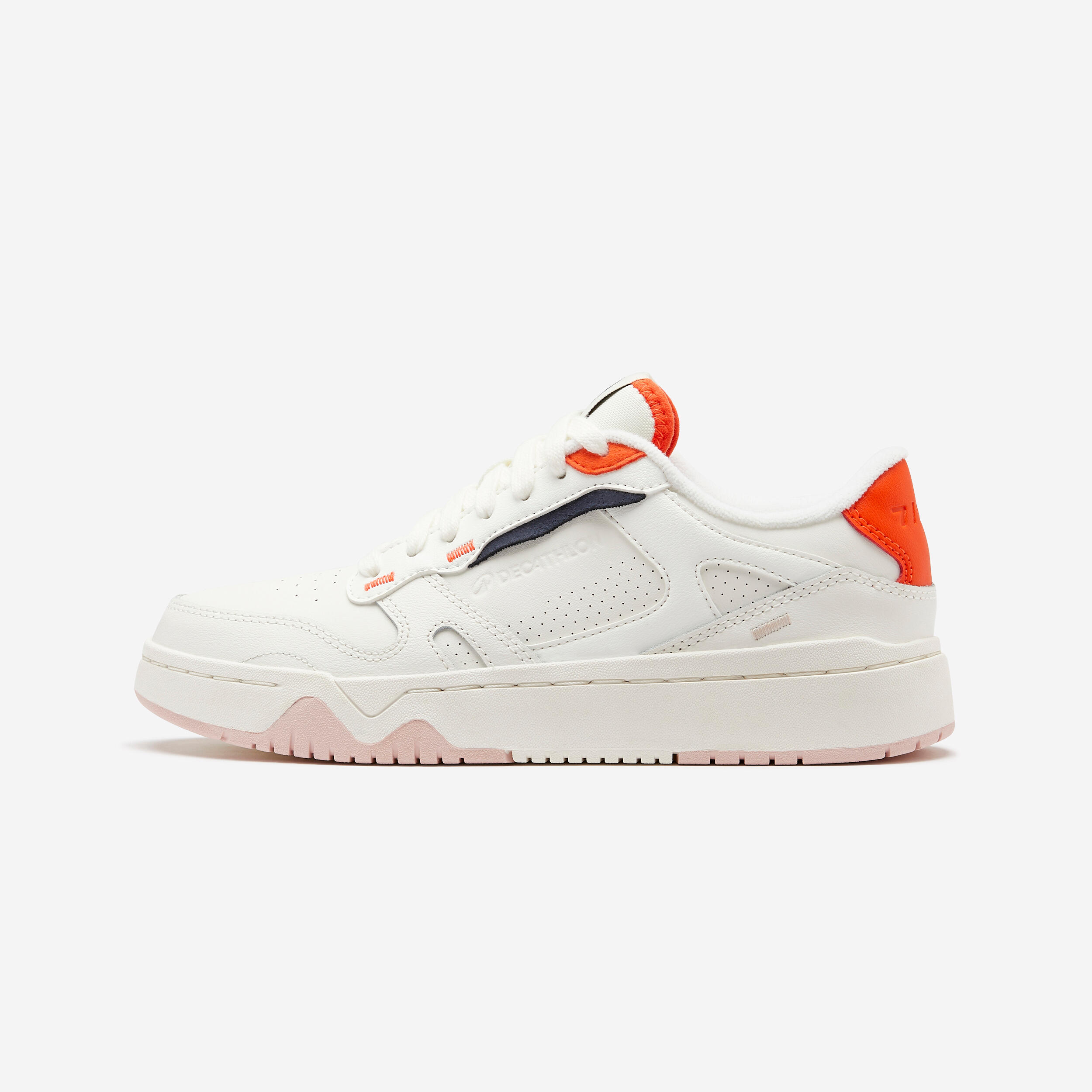 CJ80 Women's Trainers Cream and red