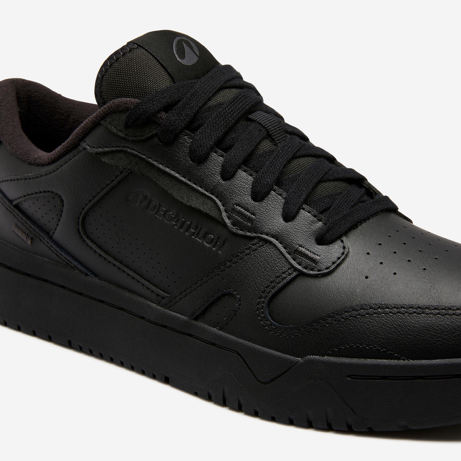 Men's CJ80 Leather Trainers Black