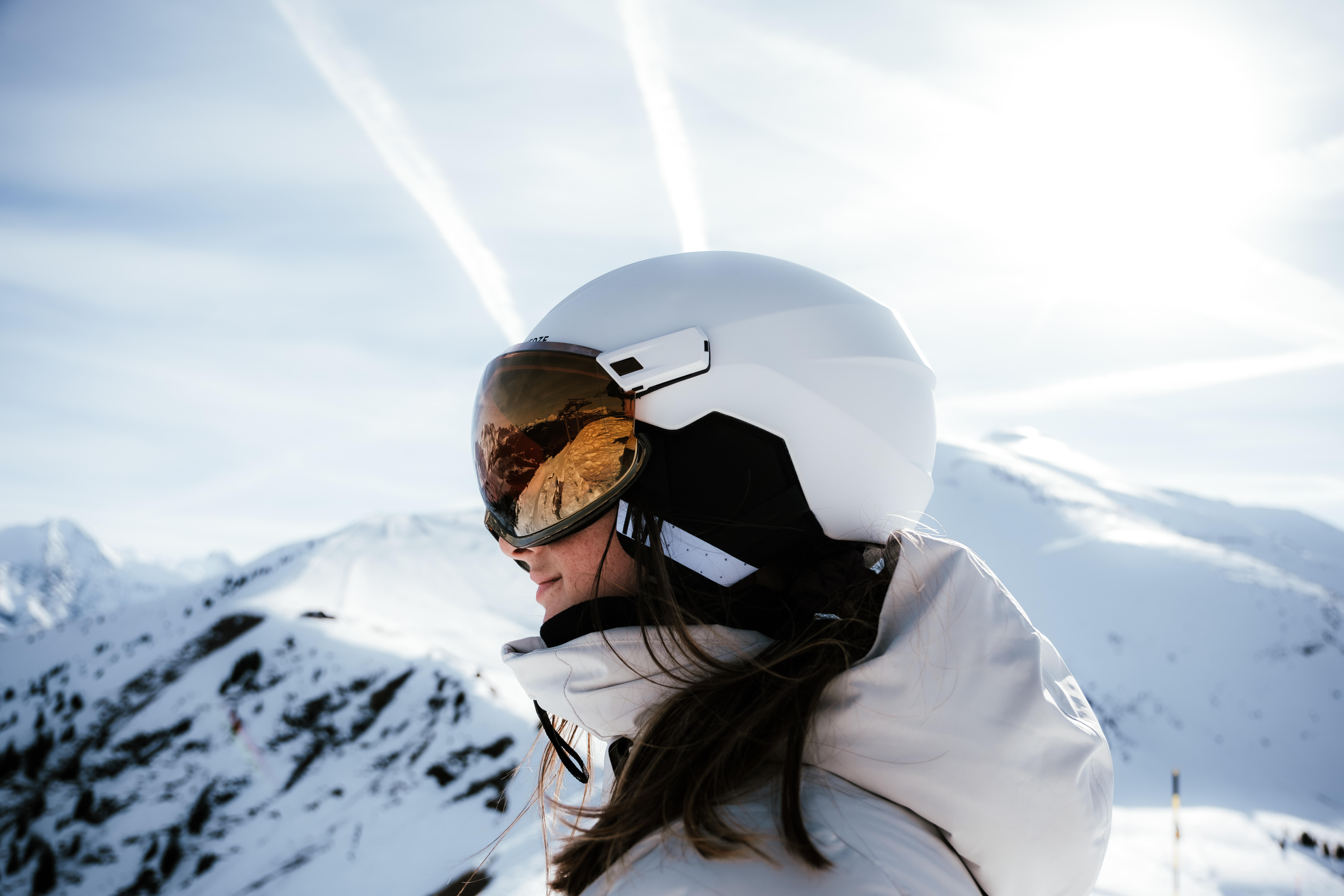 Ski Helmet with Visor, PST 550 - WEDZE