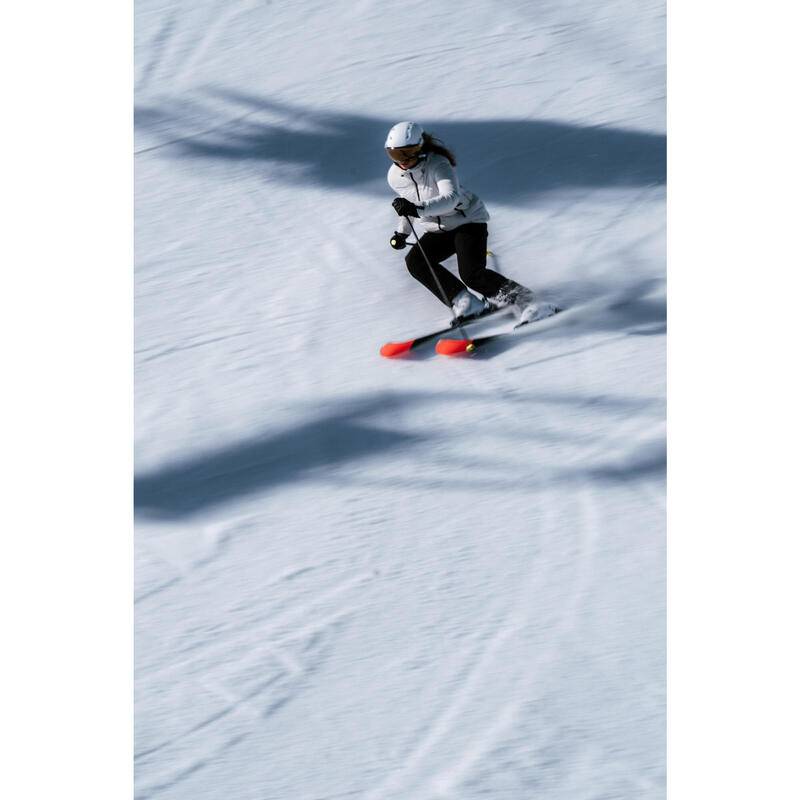 Casque de ski avec visière adulte - PST 550 blanc