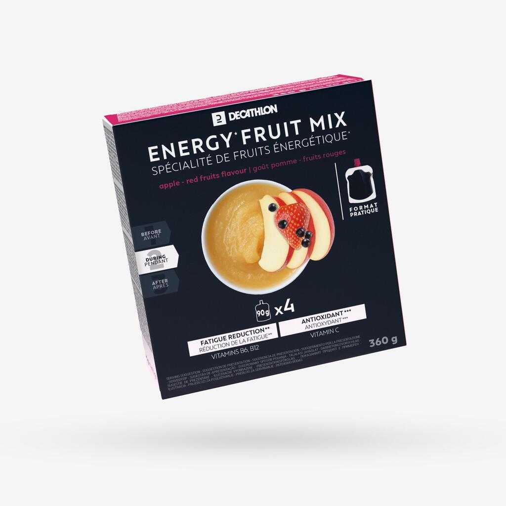 Īpašs augļu maisījums “Energy”, 4x90 g, ar ābolu garšu