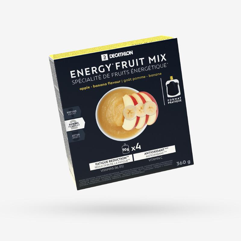Gel Energizant ENERGY FRUIT MIX Fructe de pădure-Măr 4 x 90 g