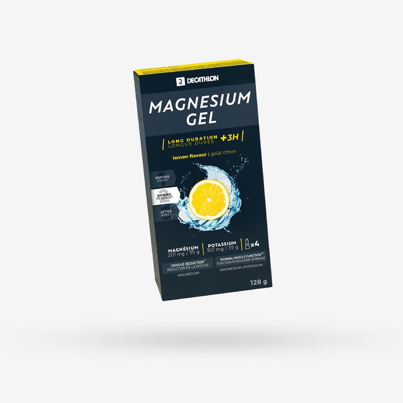 Magnesium- und Kaliumgel Zitrone 4 × 35 g