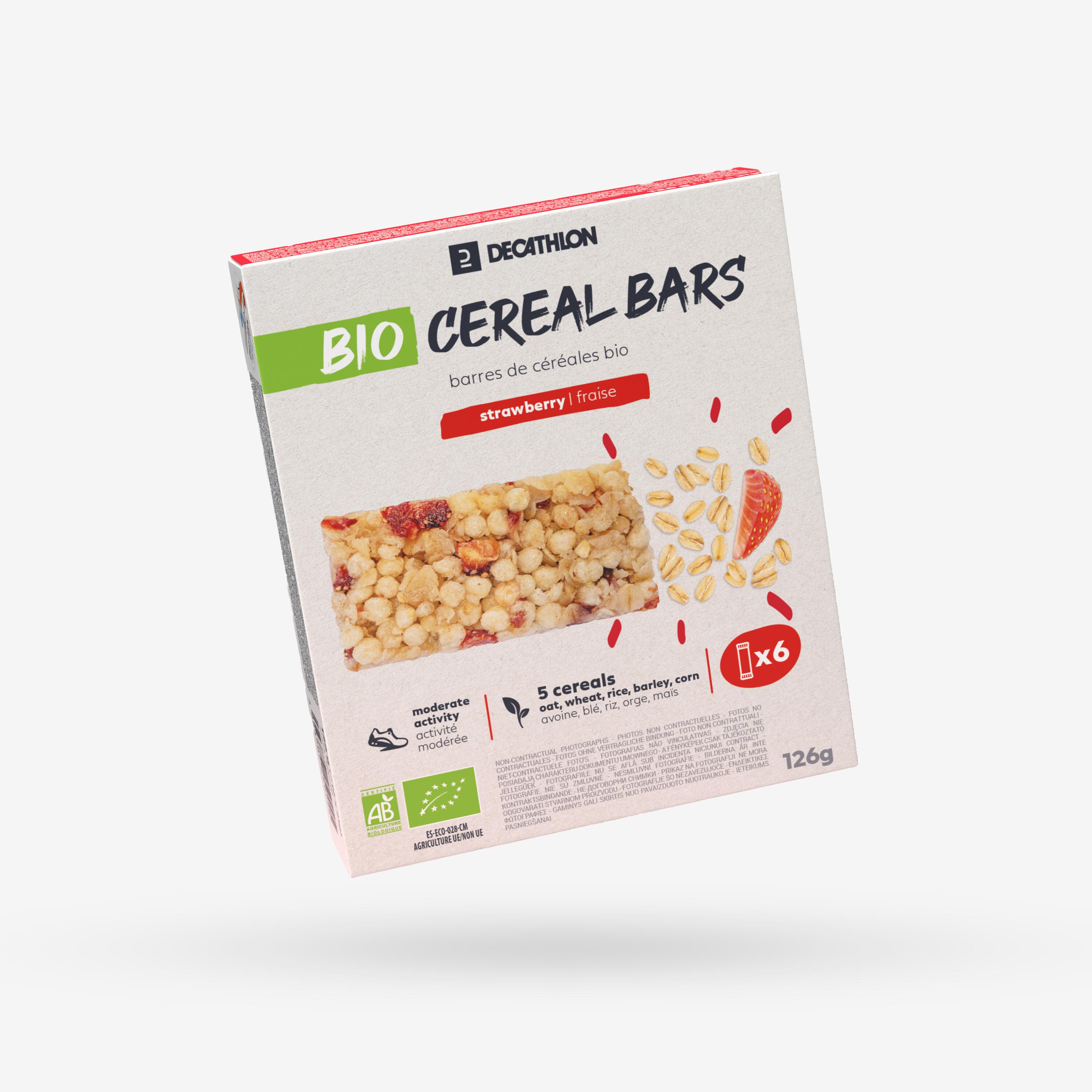 DECATHLON Cereal Bar 6x21g - strawberry