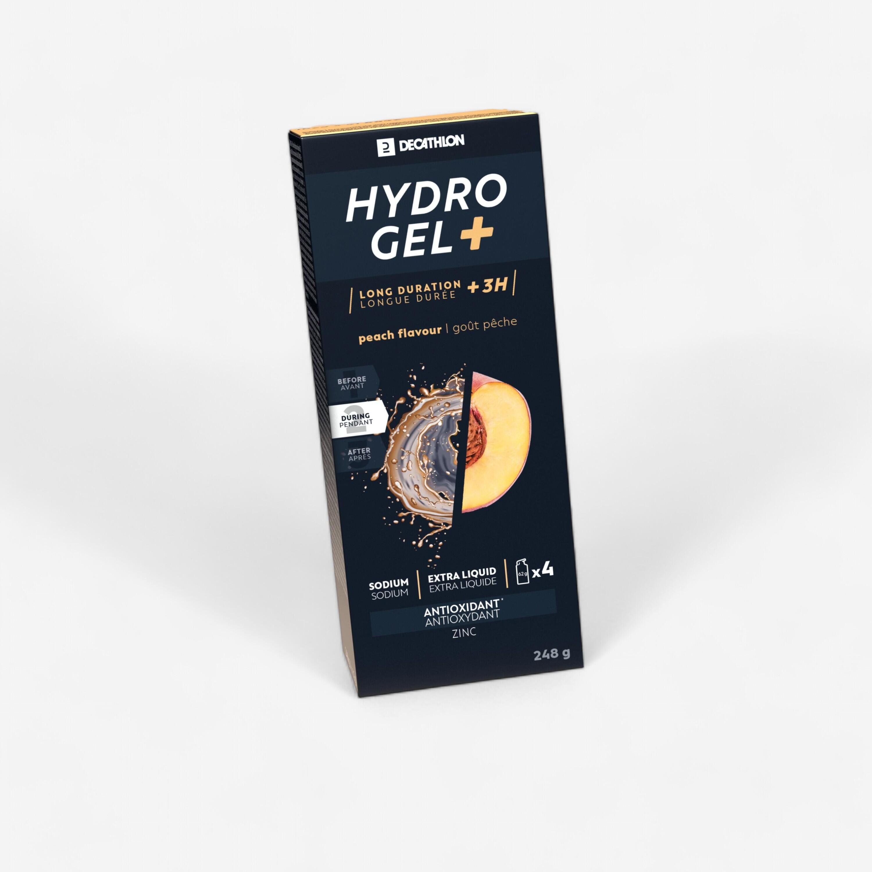 HYDRO GEL peach energy gel 4 X 62g