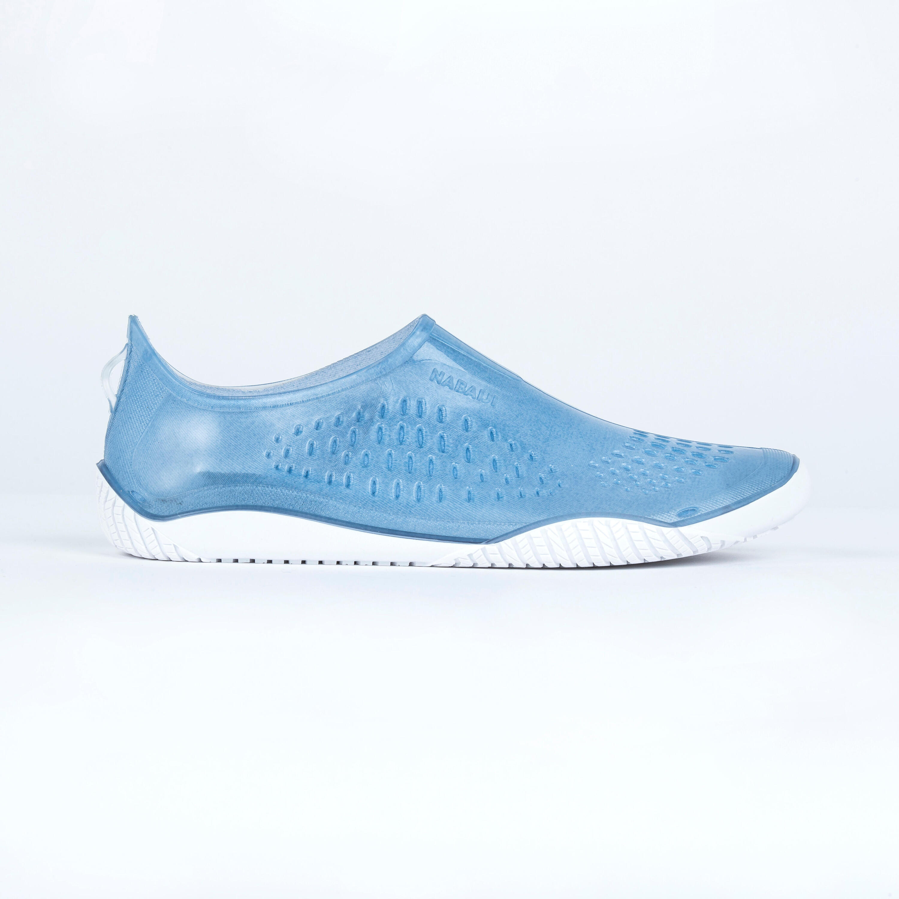 Waterschoenen voor aquabike of aquagym Fitshoe jeansblauw 3/3