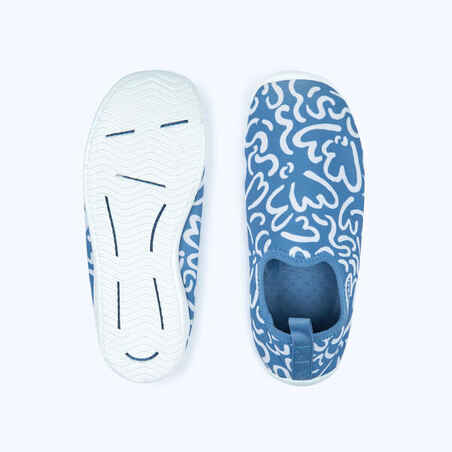 Aquafit Shoes Water Gymshoe Denim Blue