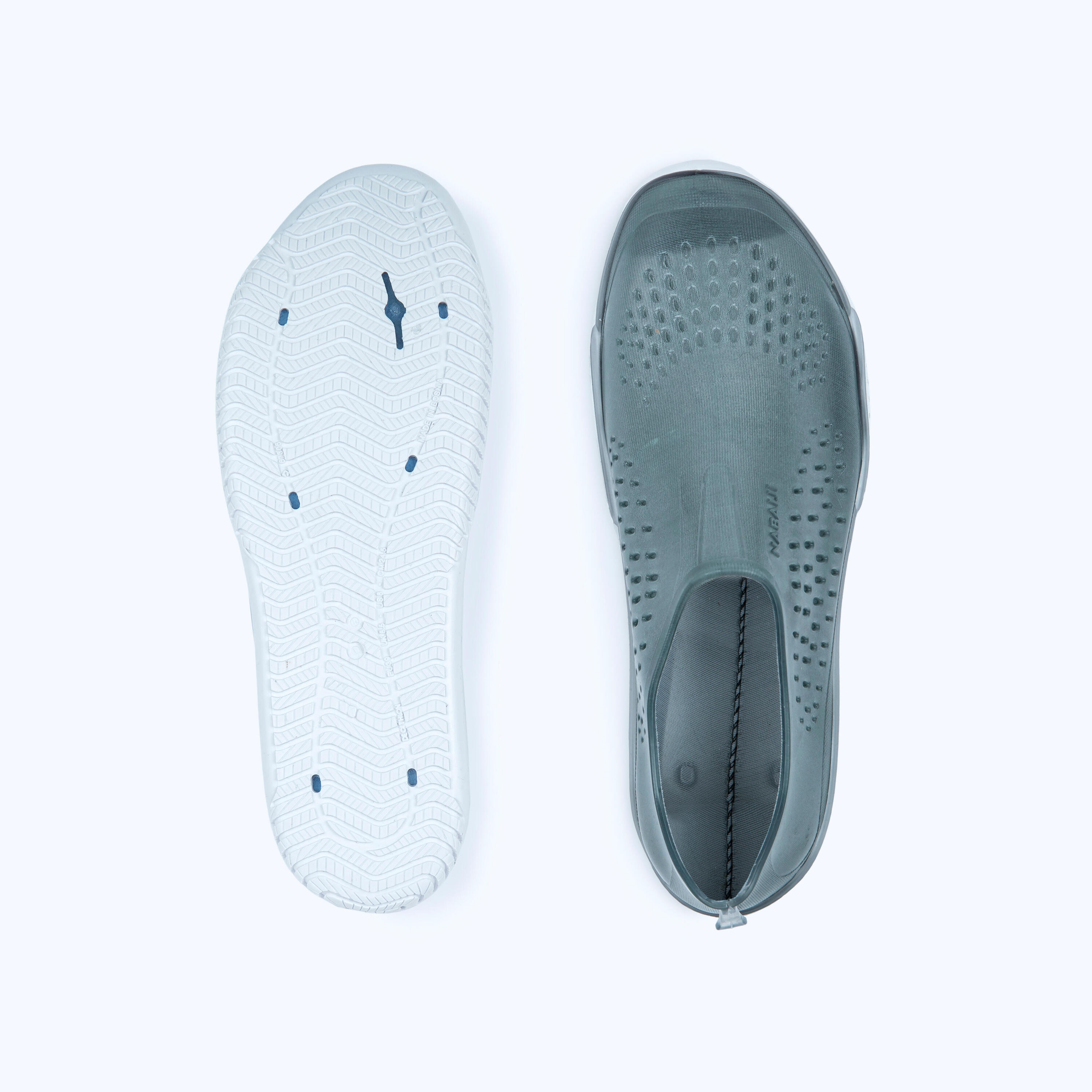 Chaussures aquatiques aquabike-aquagym fitshoe vert kaki 2/3