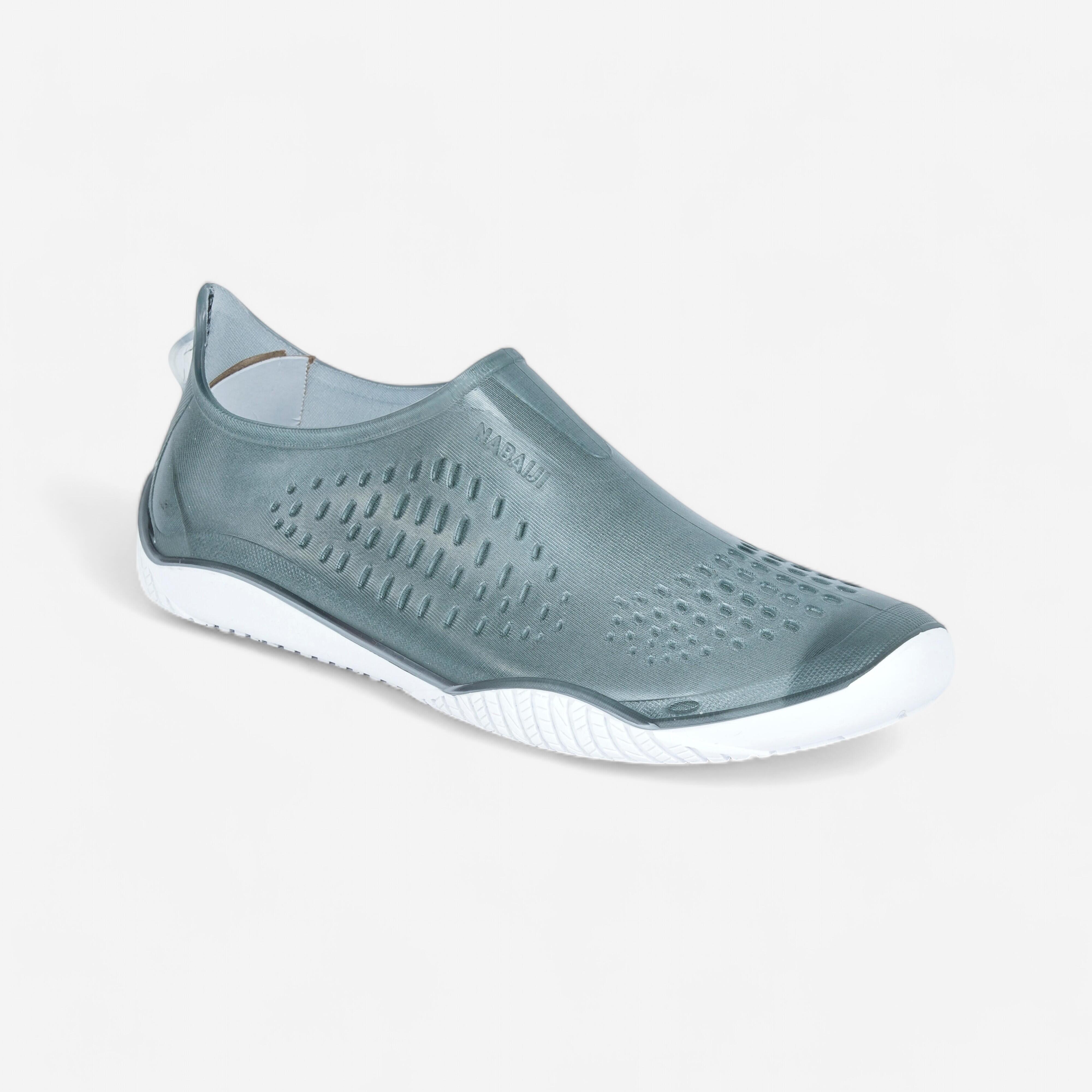 Nabaiji - Chaussures Aquatiques Aquabike-aquagym Fitshoe Vert Kaki - Chaussons De Piscine - Natation - Vert - 39 - Decathlon