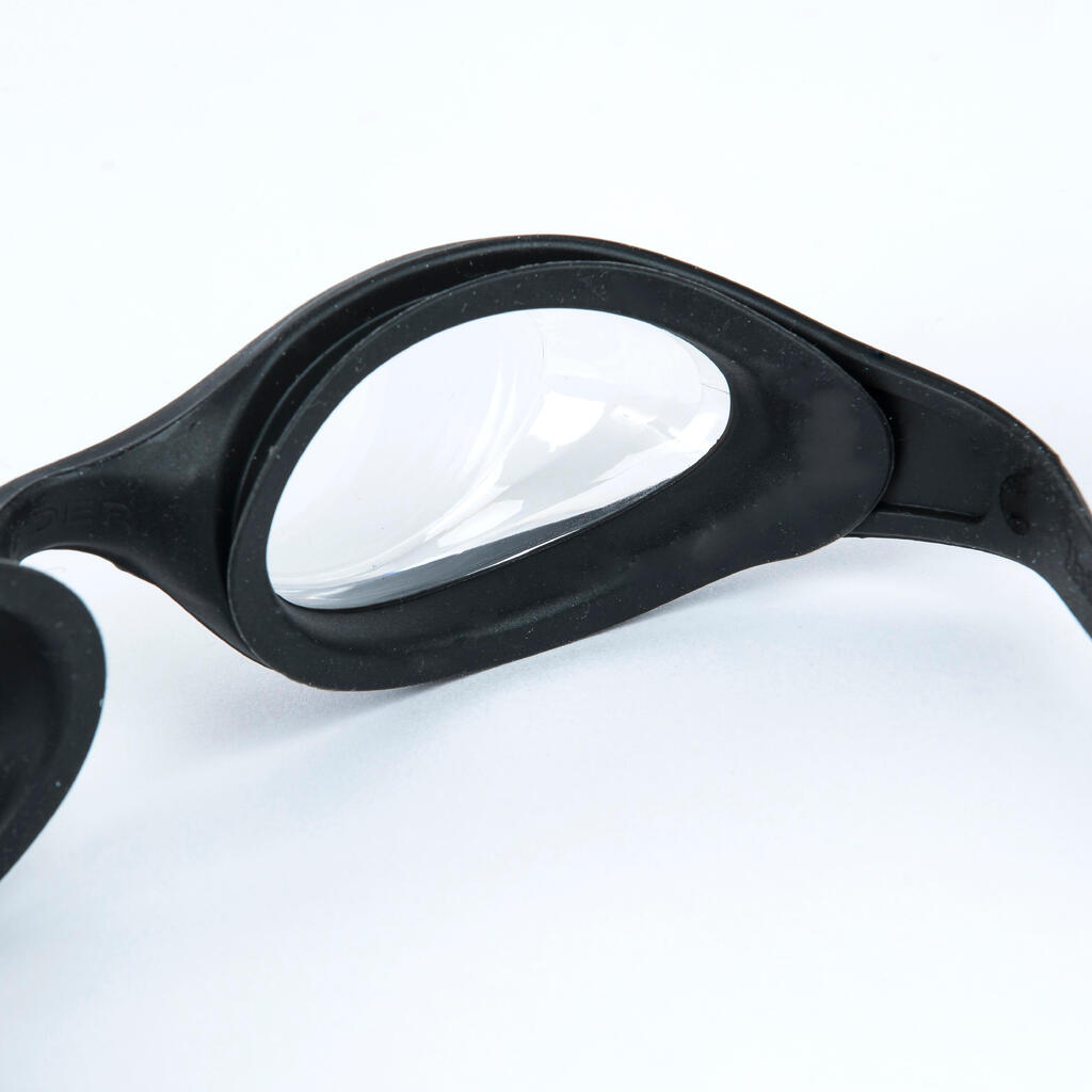 Schwimmbrille Erwachsene klar - Arena Spider schwarz 