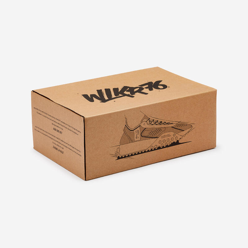 Sneaker Unisex - WLKR 76 weiss/grün/lila