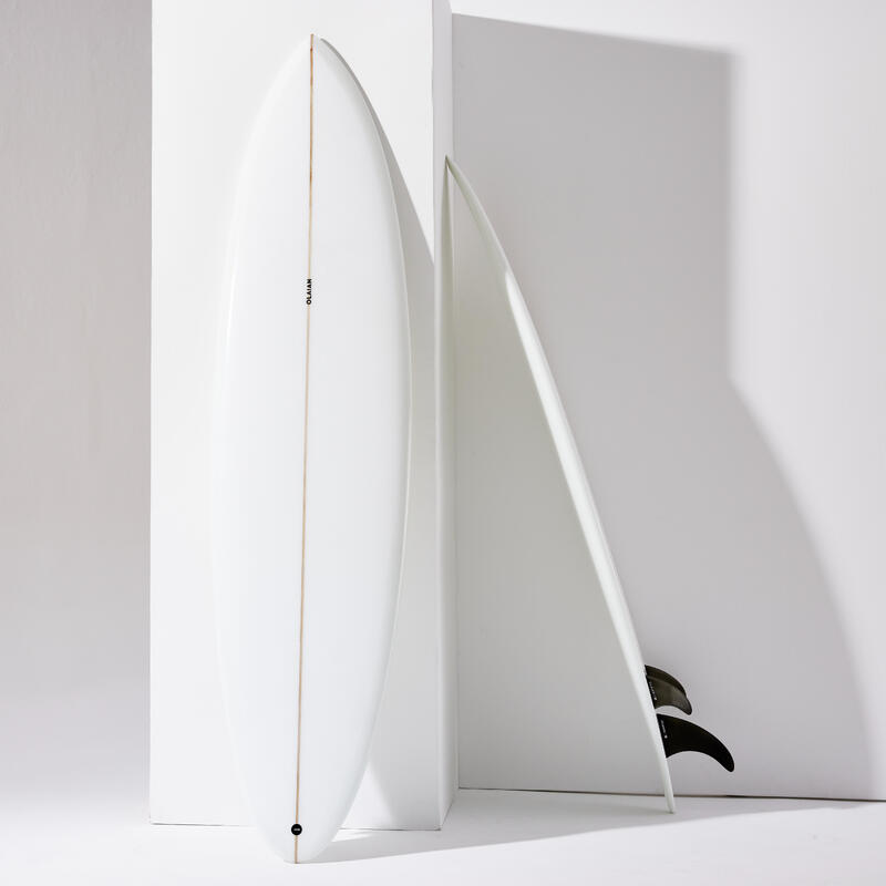 Planche de surf 7'4" - 900 mid-length blanc
