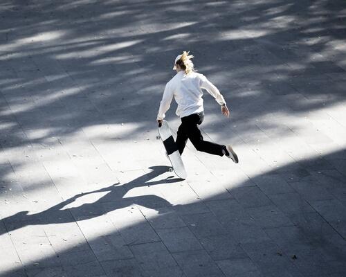 Skateboarding