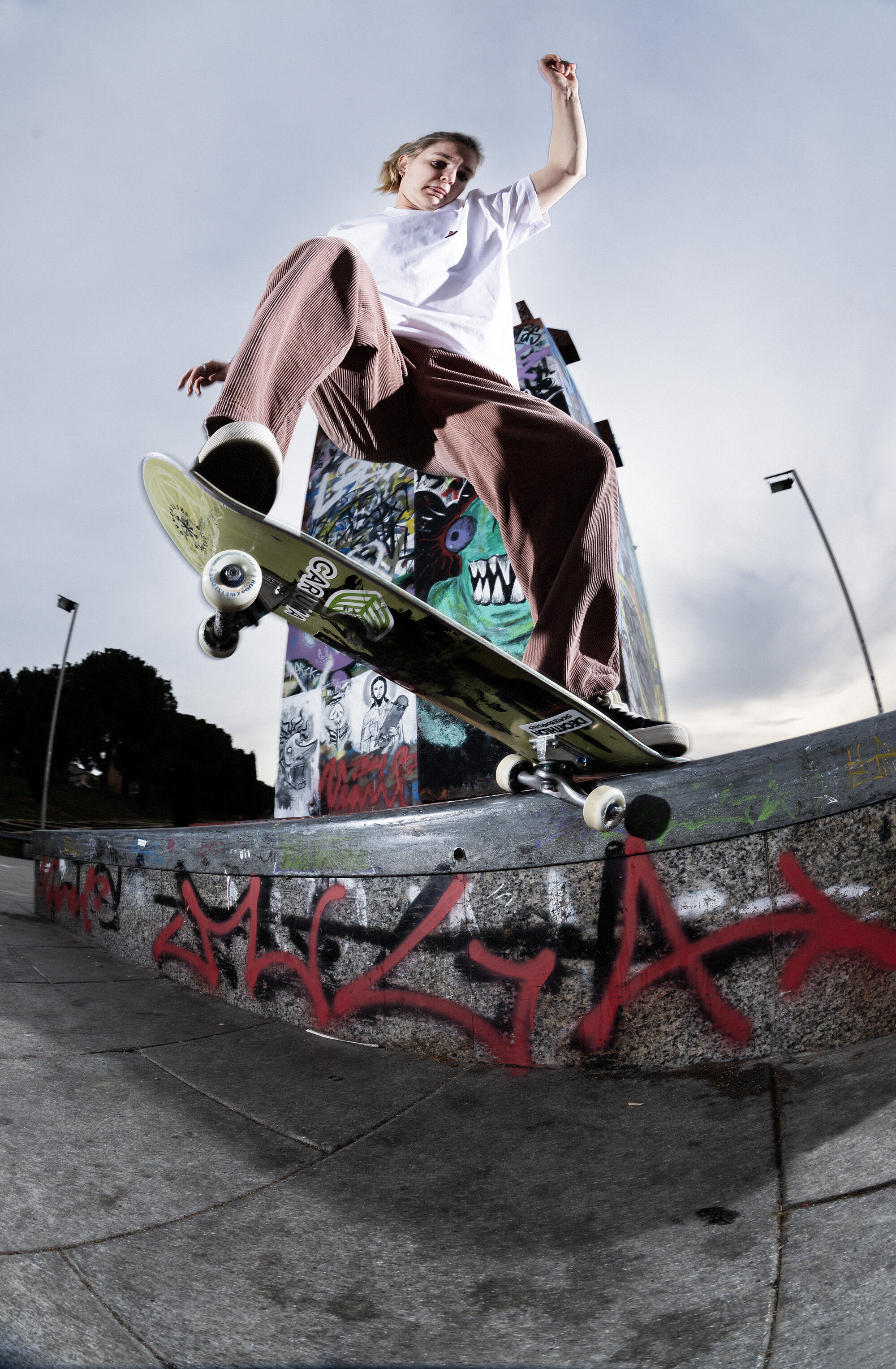 Des roues de skate conçues avec une athlète olympique