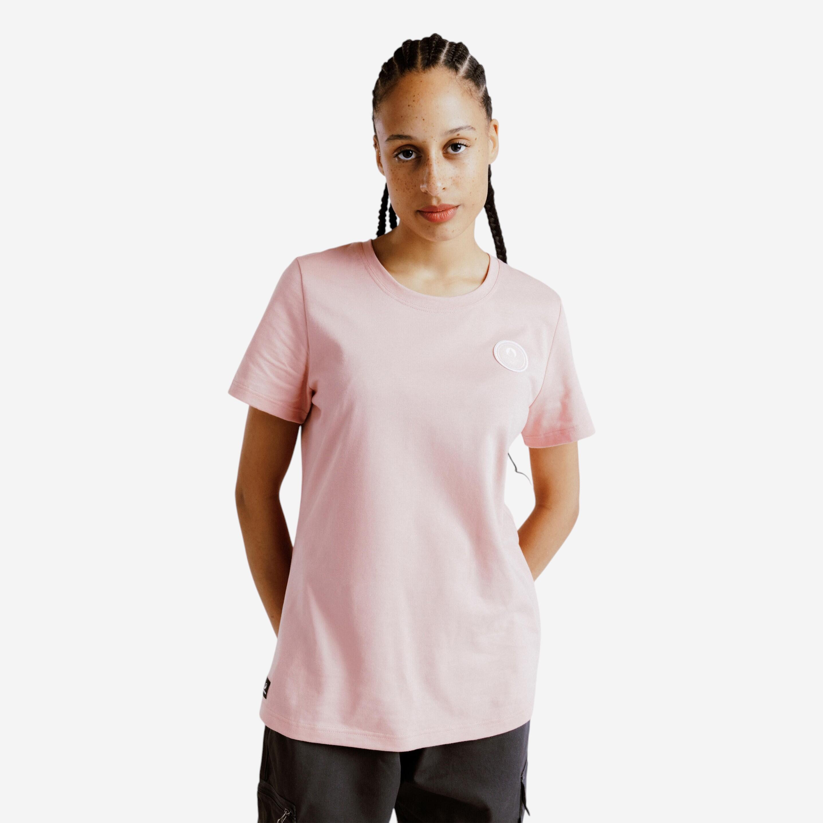 Paris 2024-decathlon - T-shirt Paris 2024 Femme - Rose Made In France - T-shirt Manches Courtes - Jeux Olympiques Paris 2024 - Rose - 44l - Decathlon