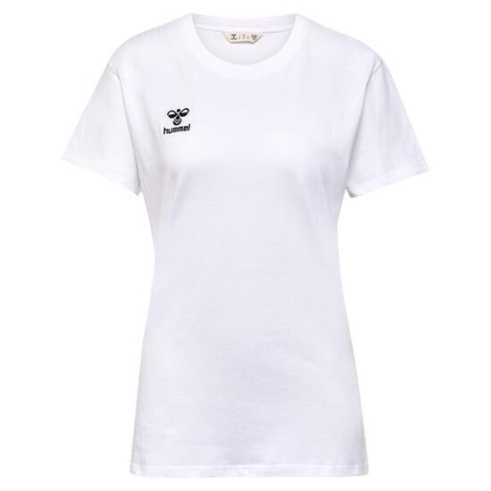 Damen Handball T-Shirt- Hummel G0 2.0 weiß