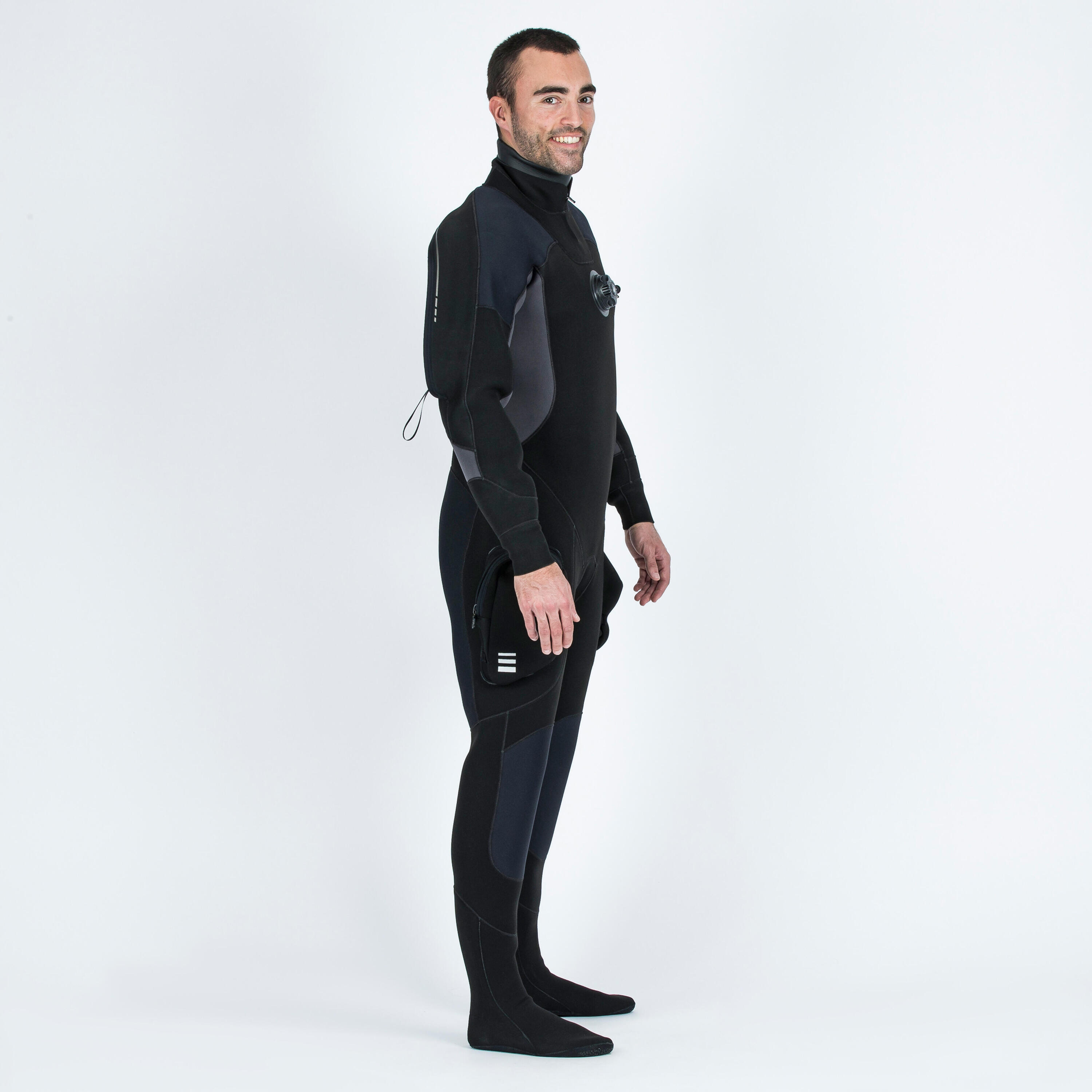 Traje Seco Submarinismo SCD 900 Adulto Neopreno 5 mm 3/19