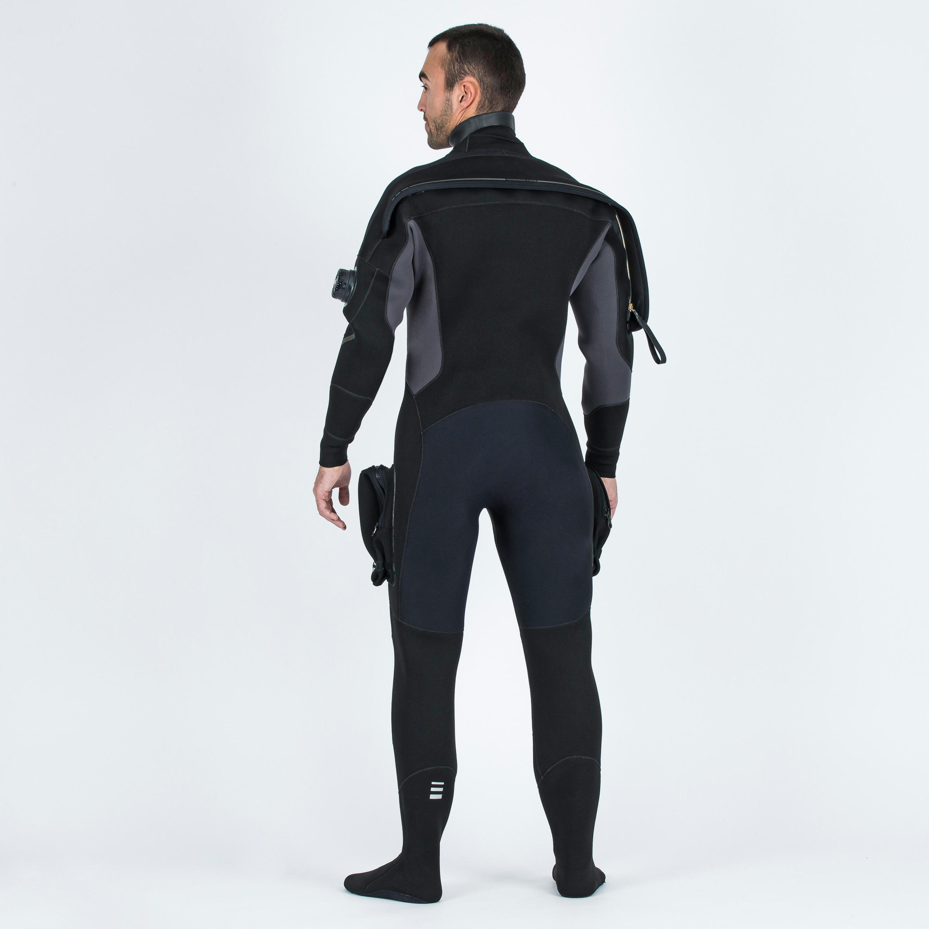 Traje Seco Submarinismo SCD 900 Adulto Neopreno 5 mm 4/19