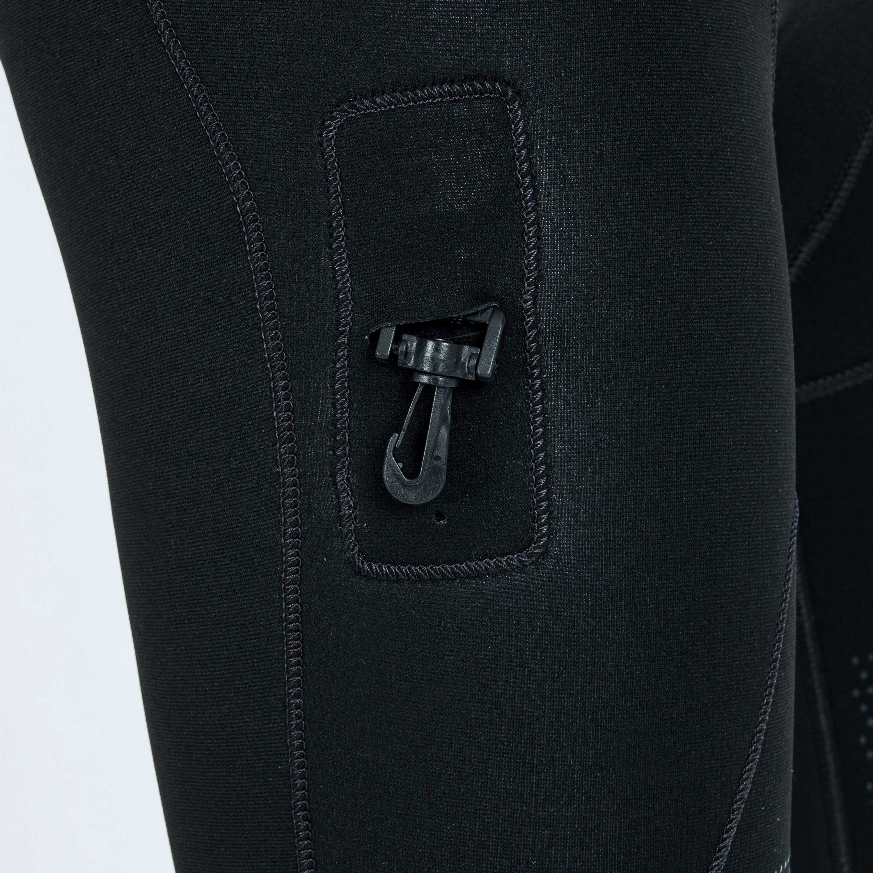 Muta subacquea uomo 900 5 mm nero-verde 10/12