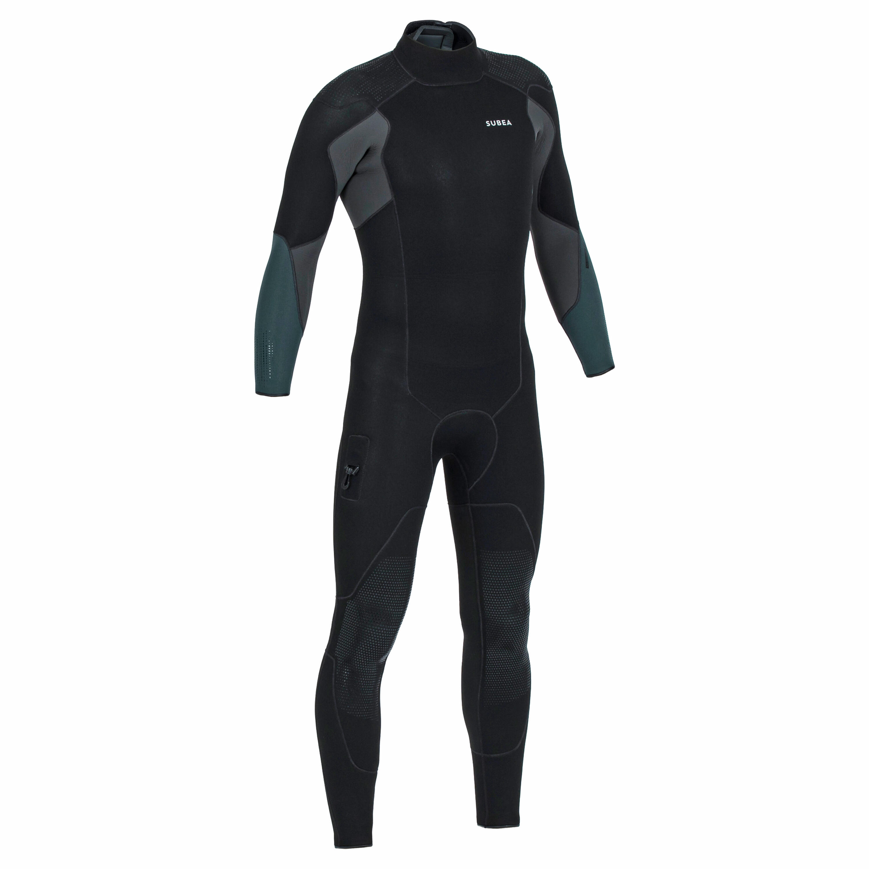 Muta subacquea uomo 900 5 mm nero-verde 12/12
