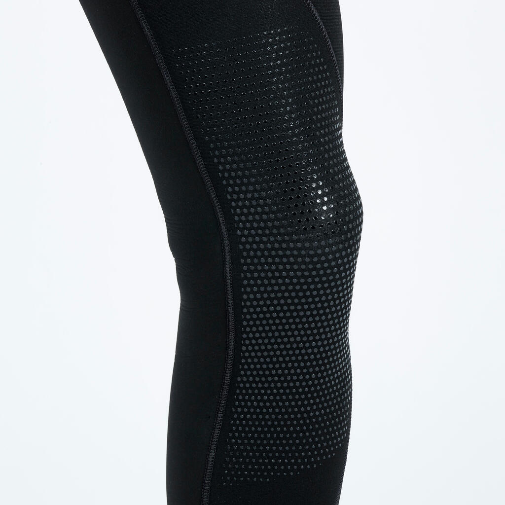 Men's scuba diving 5 mm neoprene wetsuit SCD 900 black khaki