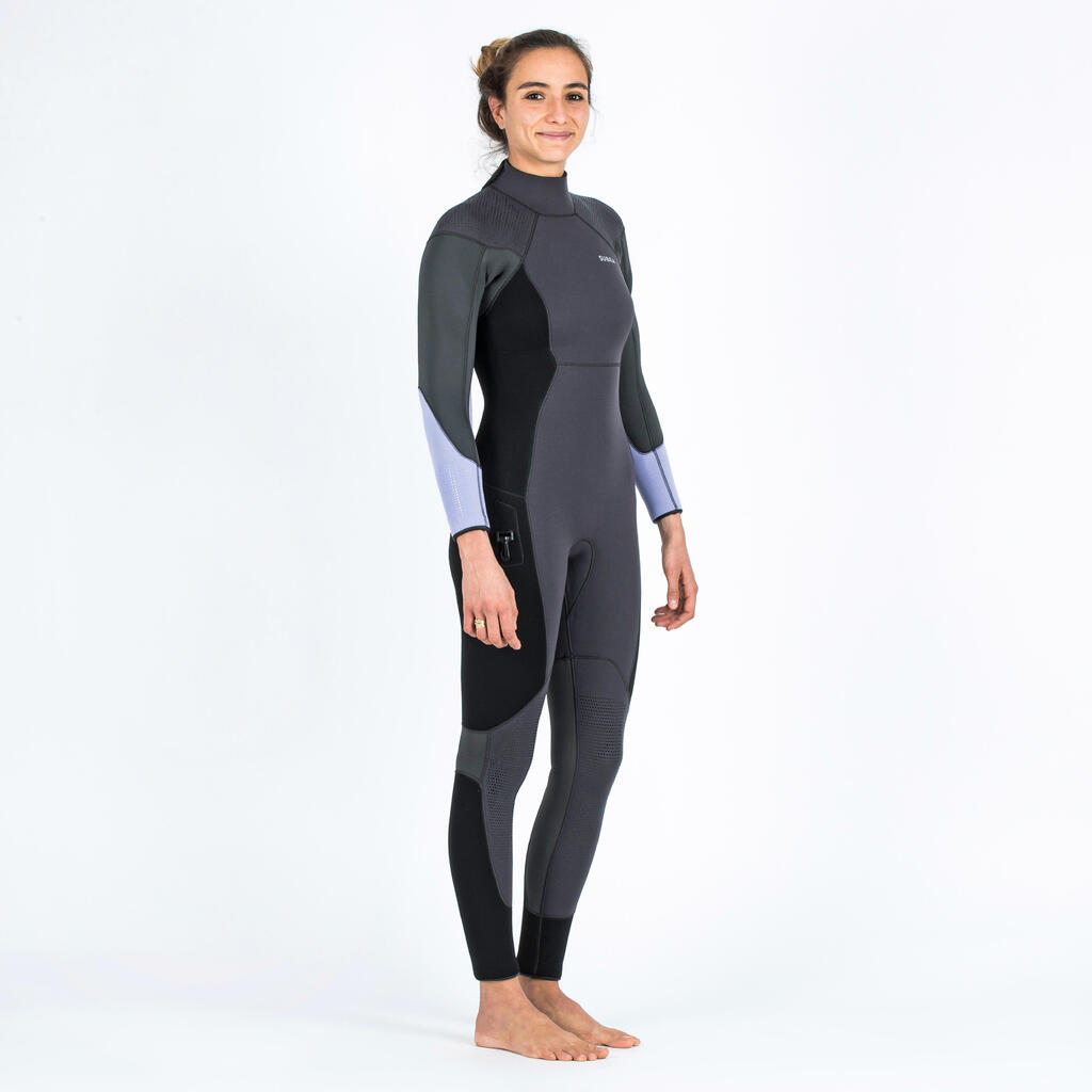 Women's Scuba Diving 5 mm Neoprene Wetsuit SCD 500