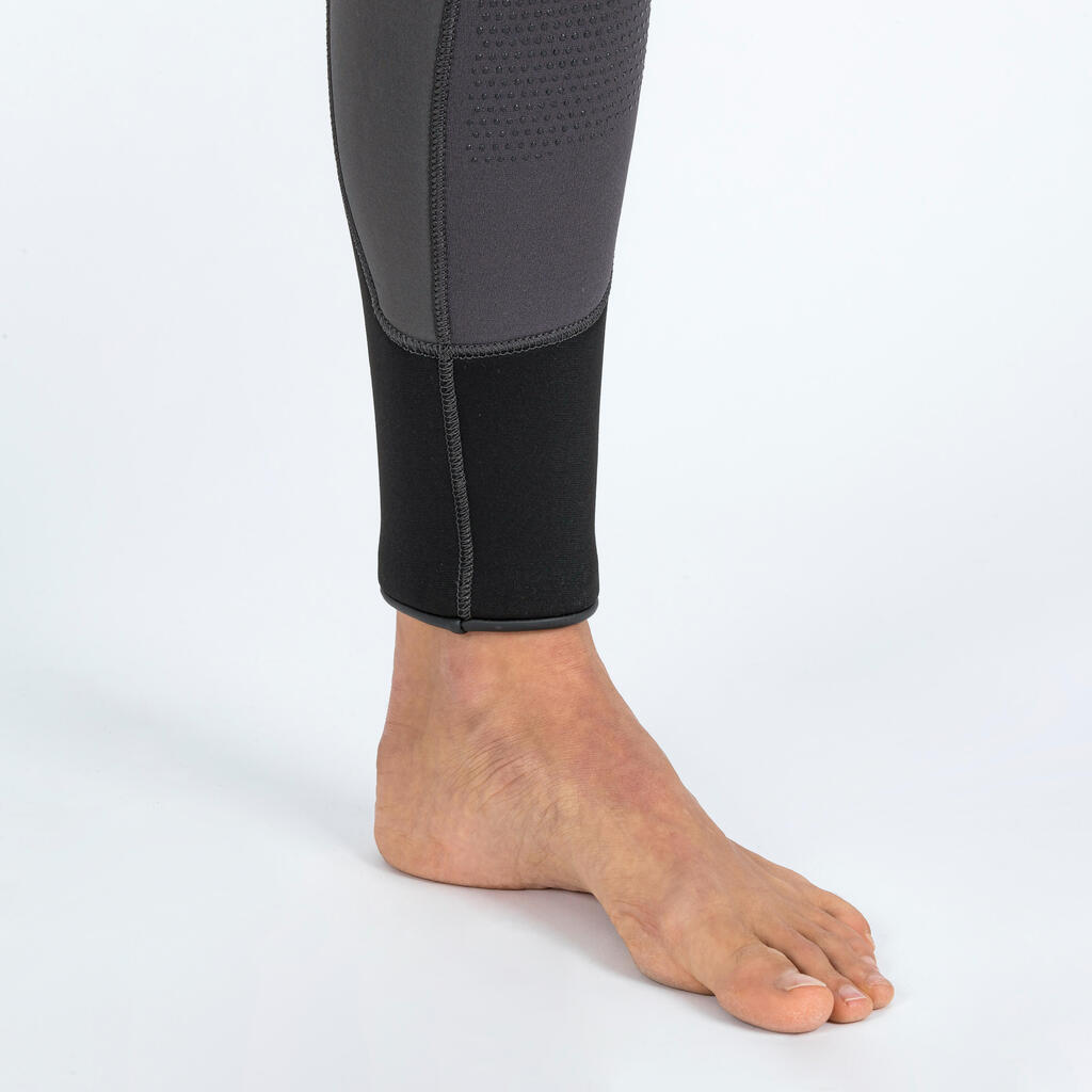 Žensko neoprensko odelo debljine 5 mm za ronjenje s bocom SCD 900 crno