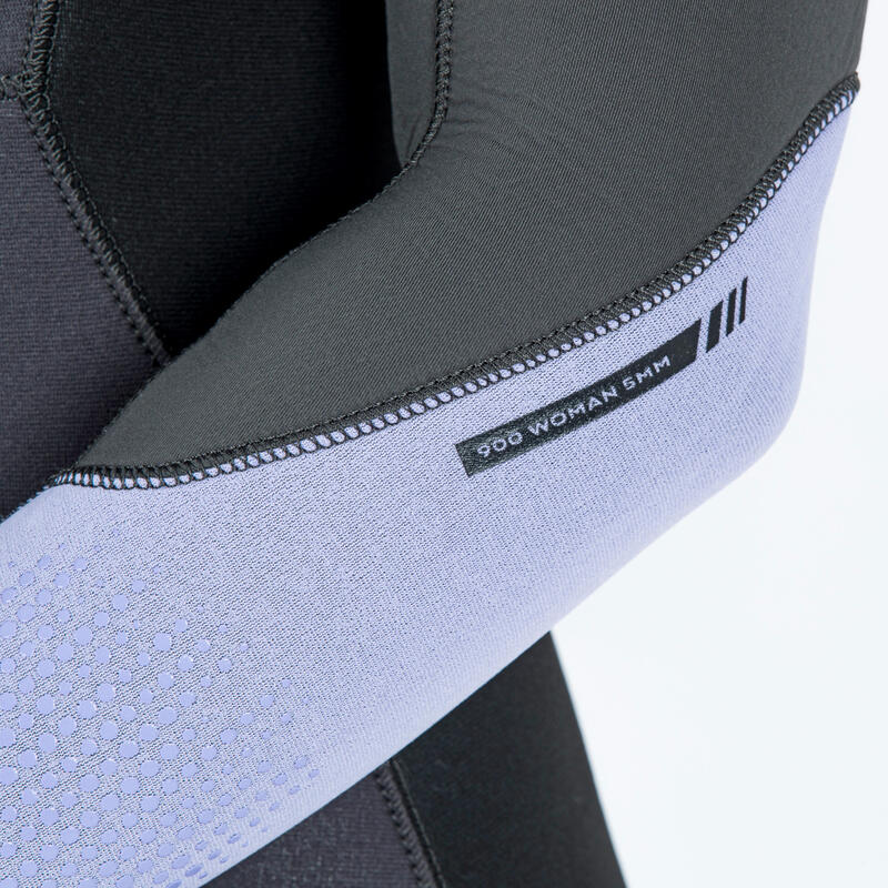 Combinezon scufundări neopren 900mm - SCD 5 Negru Damă