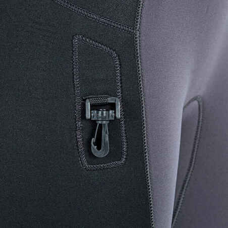 Moteriškas neopreno kostiumas „SCD 500“, 5 mm, alyvinis, juodas