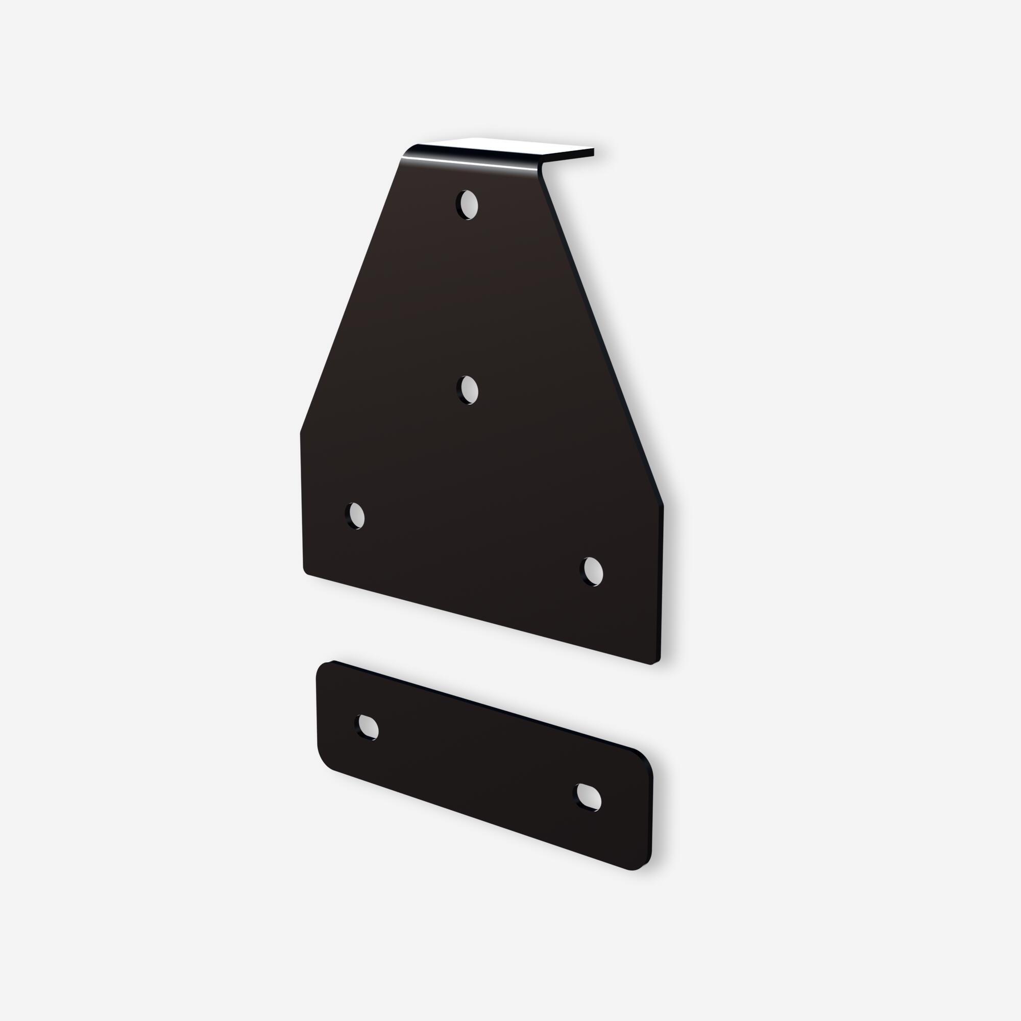 PLAQUES FIXATION  CHARGE GUIDEE - PIÈCE DÉTACHÉE MUSCULATION POUR POWER RACK 900 2/9