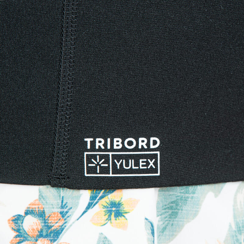 Tricou anti UV Yulex 100 1.5mm Negru Damă