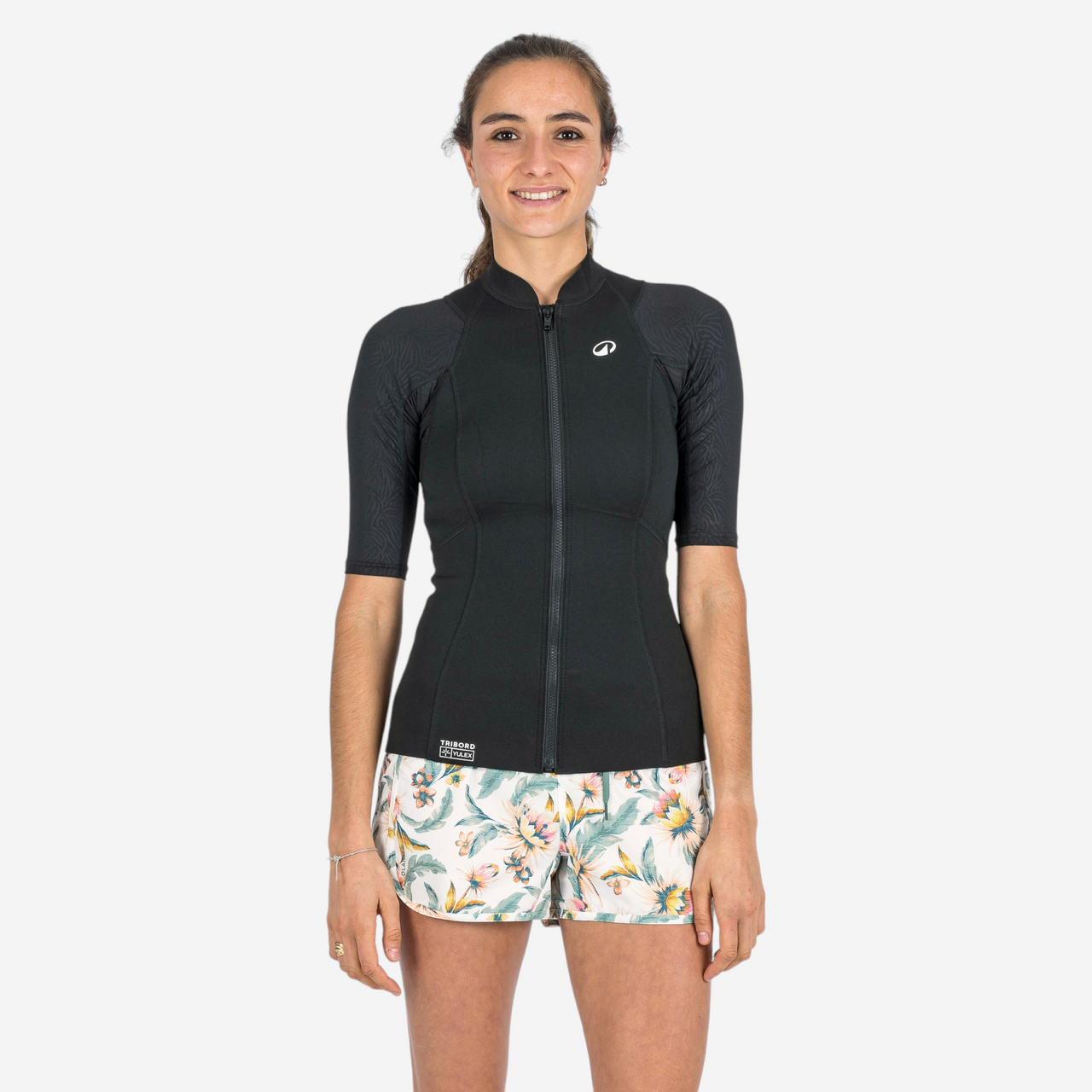 TOP neopren SS WOMEN YULEX qara
