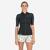 Top anti uv manches courtes femme Yulex 100 1.5mm noir
