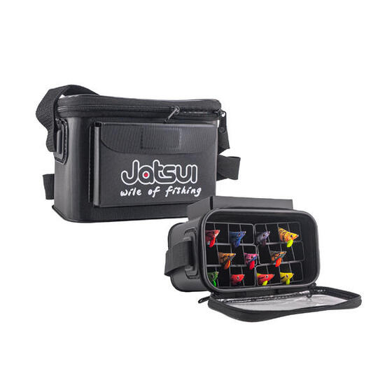Borsa a tracolla pesca ai cefalopodi JATSUI EGING EVA BAG 24 scomparti