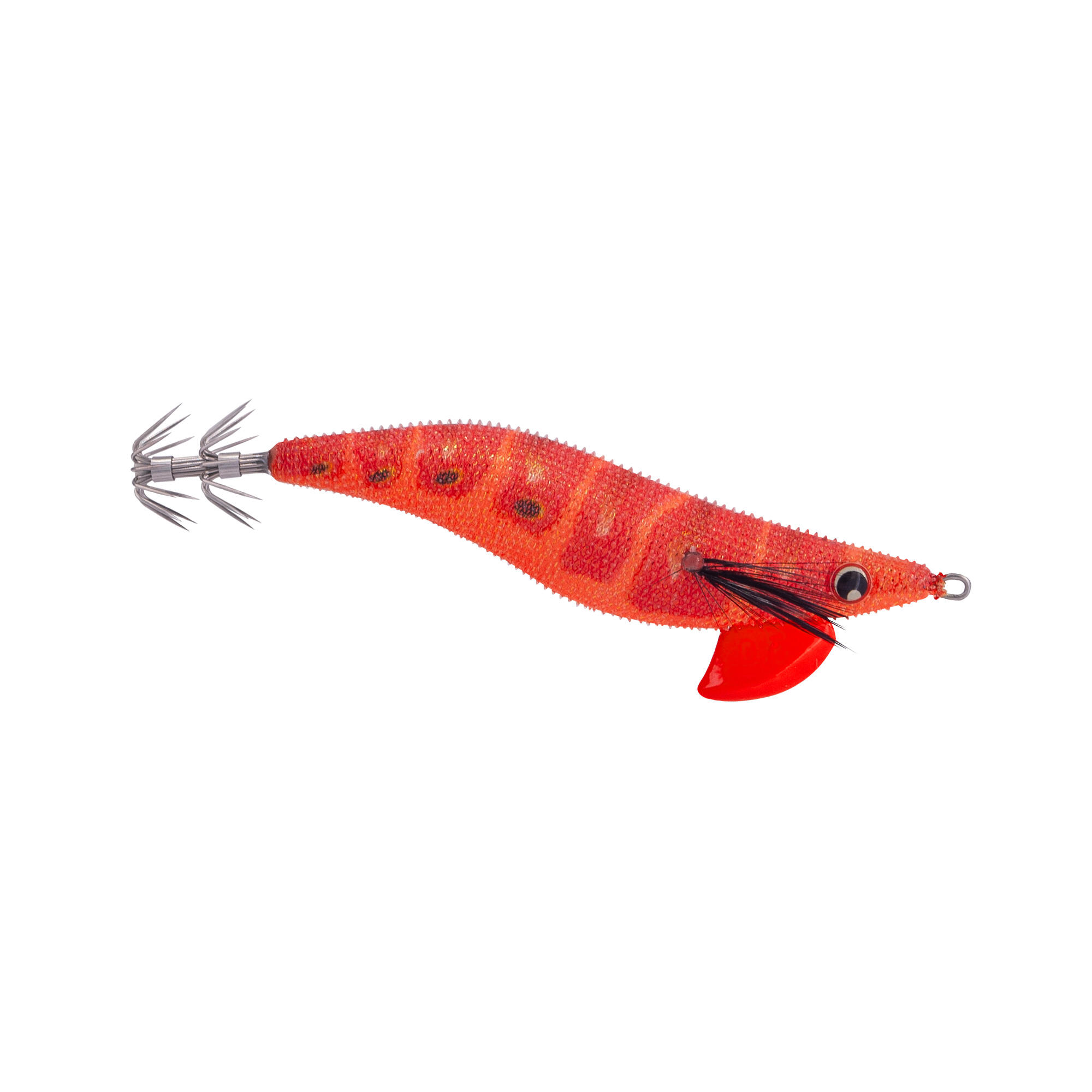 JATSUI Totanara pesca in mare eging JATSUI RUSH EGI RUBBER PRAWN #3.0 COL. DKRE