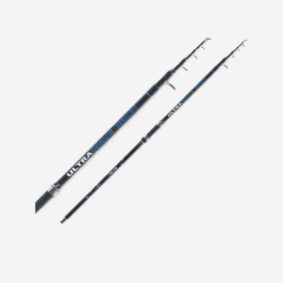 Canna telescopica pesca in mare beach ledgering Falcon Ultrawave Beach 4m 100g