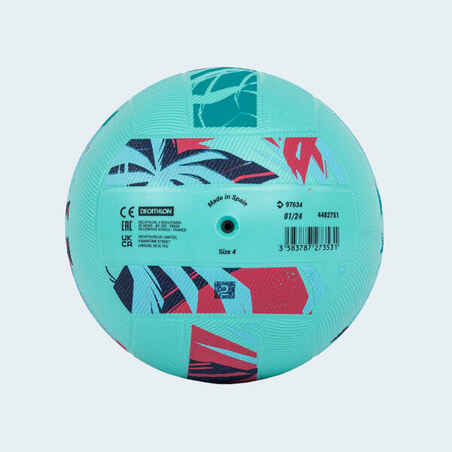 Large grip pool ball mint green
