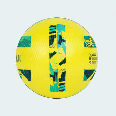 Large grip pool ball yellow