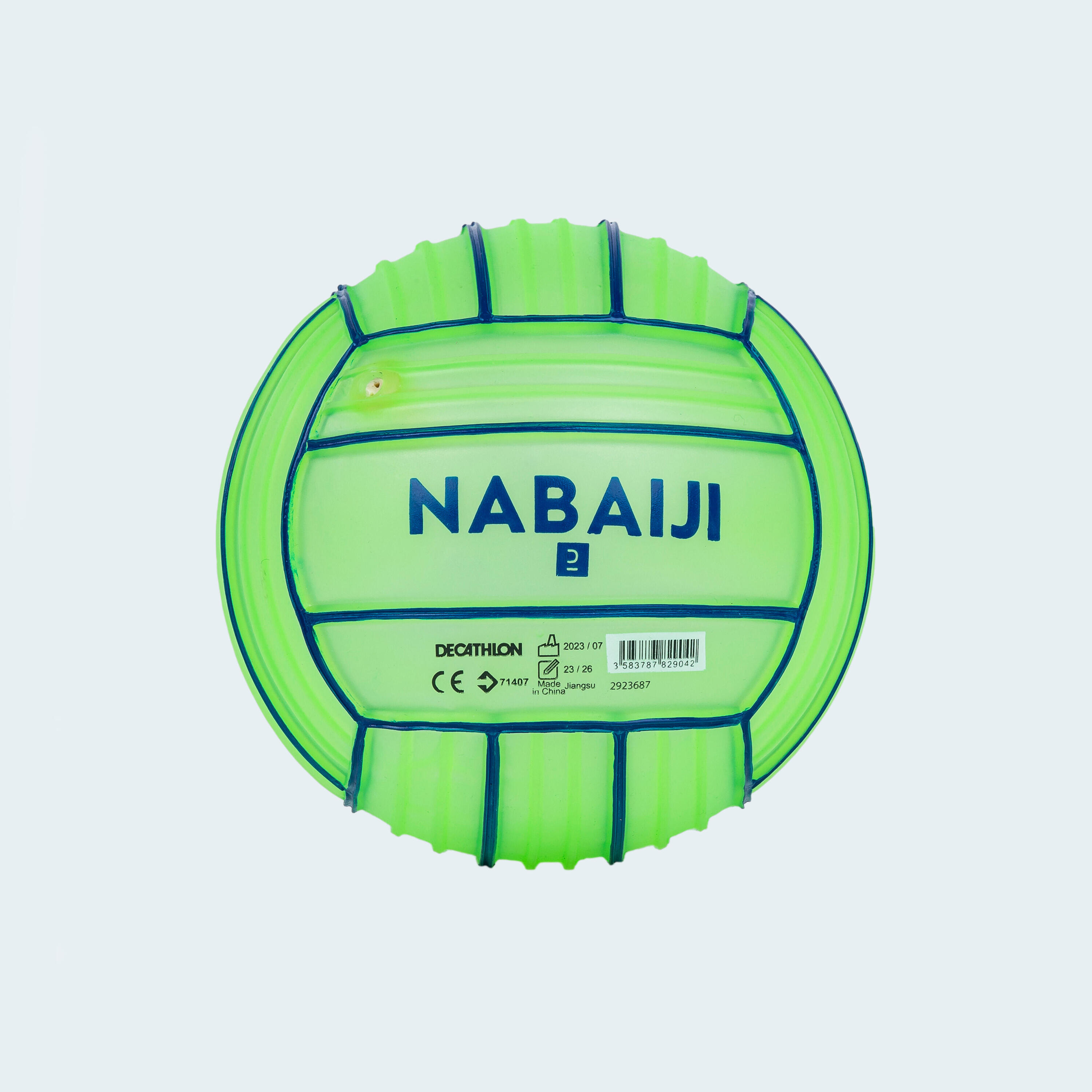Pallone pallanuoto 100 grip MINI verde 8/14